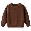 Autumn and Winter Baby and Children's Pullover Base Knitted Sweaters Baby Sweaters In Stock Small and Medium Children's Sweaters