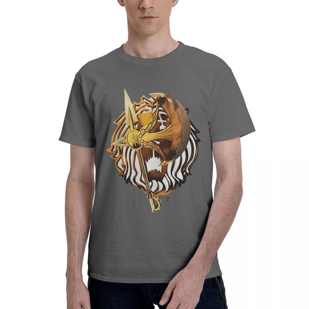 Sieben Todsünden Escanor Axt Rhitta Grafik 100% Baumwolle Lässig Atmungsaktiv Bequem Oberteil Herren Designer Kleidung Grafik T-Shirt