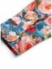 2026 Retro Floral 90s Hong Kong Style Women's Red Long Sleeve Shirt