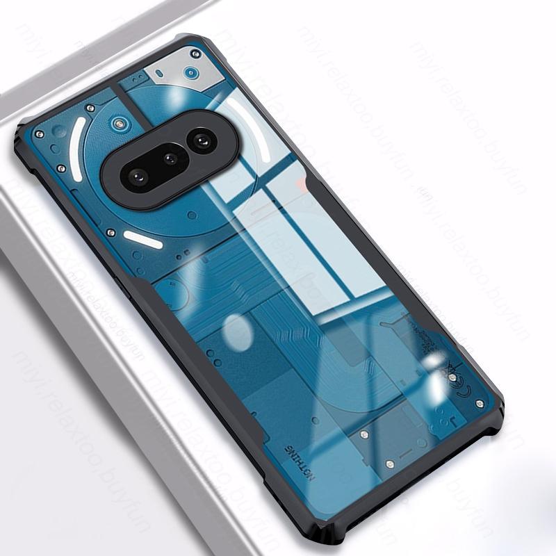 

For Nothing Phone (3a) 5G Case Clear Acrylic Back Cover On NothingPhone(3a) NothingPhone (3a) A059 6.77 Armor Shockproof Coque NothingPhone(3a)