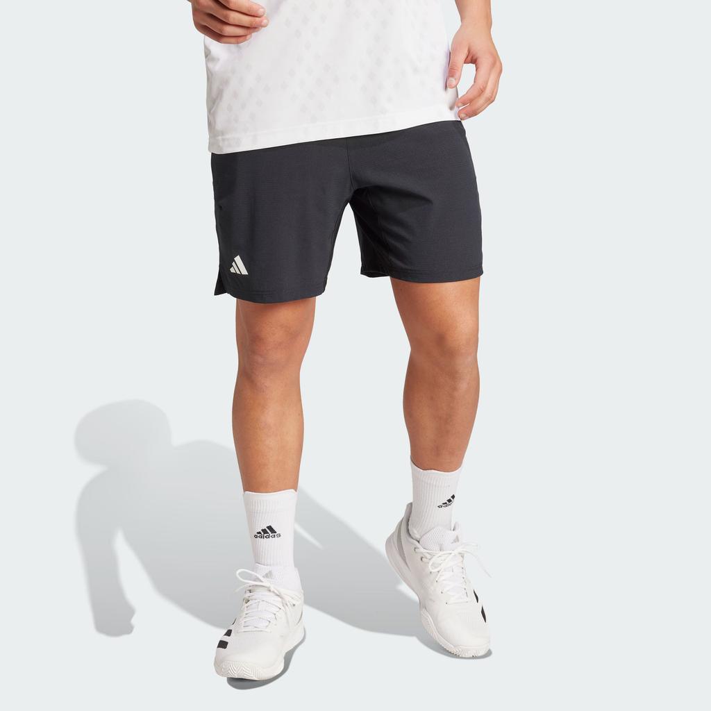 Adidas Tennis Climacool SS25 Gameset Series Fashion Comfortable Simple Versatile Sports Shorts Men Shorts Black KB9650