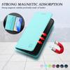 Suitable for Samsung S25/24 phone case, RFID anti-theft, card slot, strong magnetic attraction, flip cover leather case