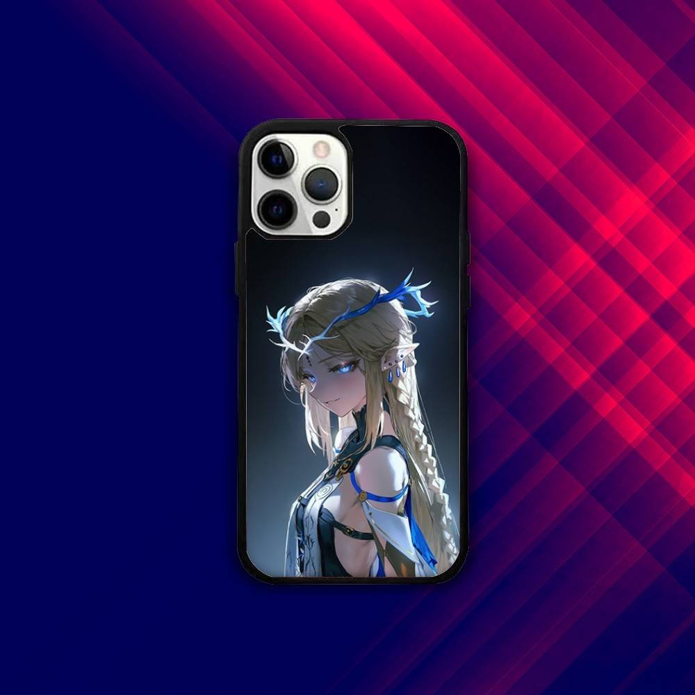 C-Cartethyia Wuthering Game Phone Case For iPhone 16e,16,15,14,13,12,11,Plus,Pro,Max,Mini Magsafe Magnetic Wireless Charging