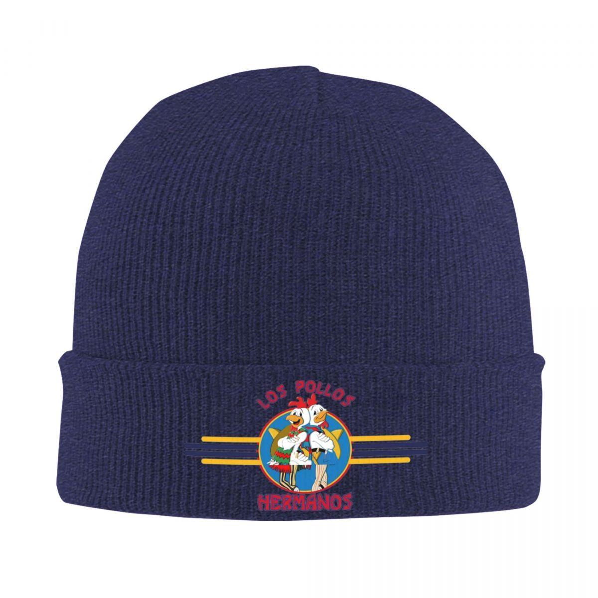 

Los Pollos Hermanos Breaking Bad Knitted Caps Women s Men s Beanies Autumn Winter Hat Casual Melon Cap