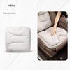 Funda de Cojín Universal Antideslizante para Asiento de Coche de Cuero Nappa Transpirable para Cintura Asiento Uso en Todas las Estaciones Accesorios para Automóvil