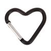 1 stk hjerteformet aluminiumslegering karabiner nøkkelring klips utendørs nøkkelring krok Vannflaske hengende spenne reisetilbehør