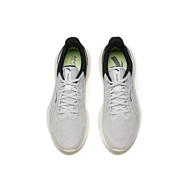 Anta Running Series Ling Pao 1 Shock Absorbing Non-Slip Wear-Resistant Breathable Low-Top Running Shoes Men Running Shoes Sand-Gray 112125585-7