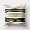Black White Striped Cushion Cover Decorative Pillows Fashion Seat Cushions Home Decor Geometric Throw Pillow Sofa Pillowcase