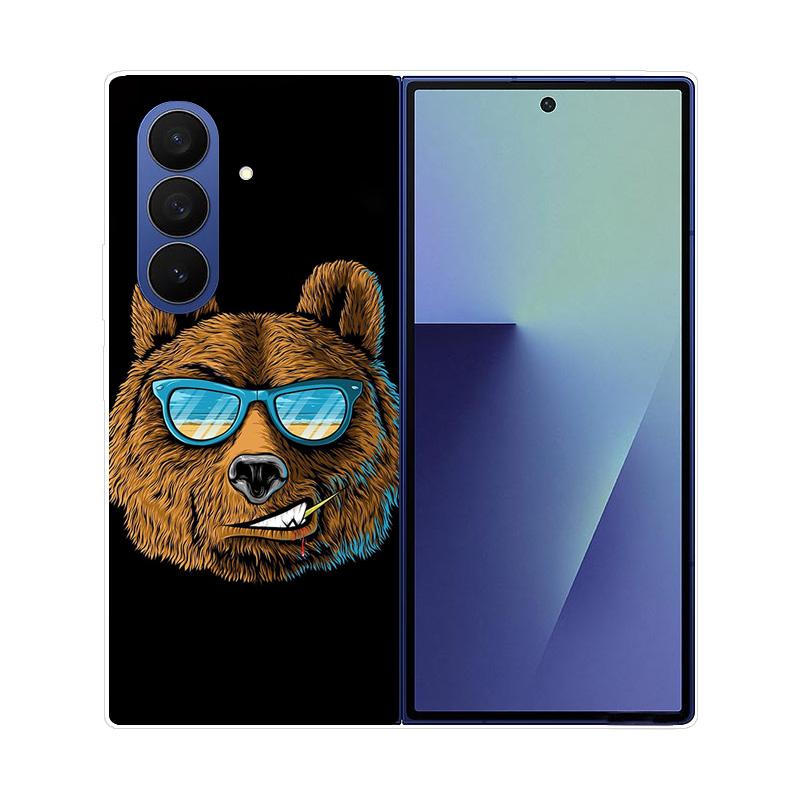 For Samsung Galaxy Z Fold7 Fold 7 Phone Case astronaut Hard PC Back Cover For Galaxy Z FOLD 7 Funda Shockproof Protective Coque