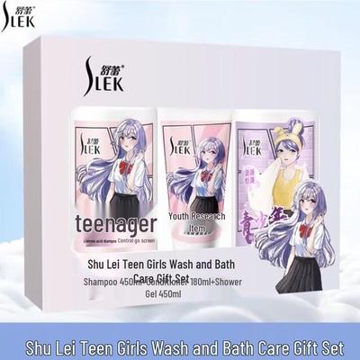 Slek Teen Girls Hair and Body Wash Care Gift Set