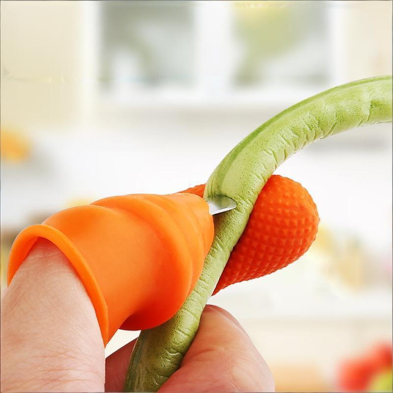 Cortador De Polegar Ferramentas De Jardinagem Tesouras De Poda Jardim Colheita Planta Legumes Separador Dedo Ferramenta