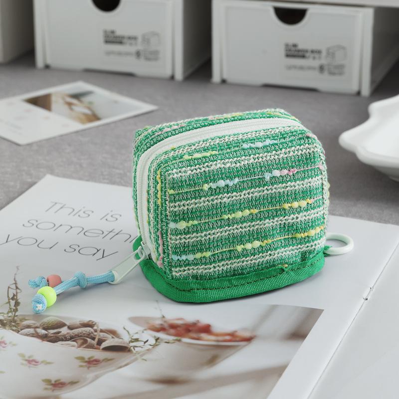 Cute Mini Earbud Carrying Case Waterproof Dustproof Storage Bag for Coins Keys Jewelry Travel Commute