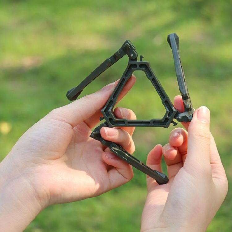 Outdoor Gas Tanks Bracket Tripods Folding Canister Stand Camping Accessories