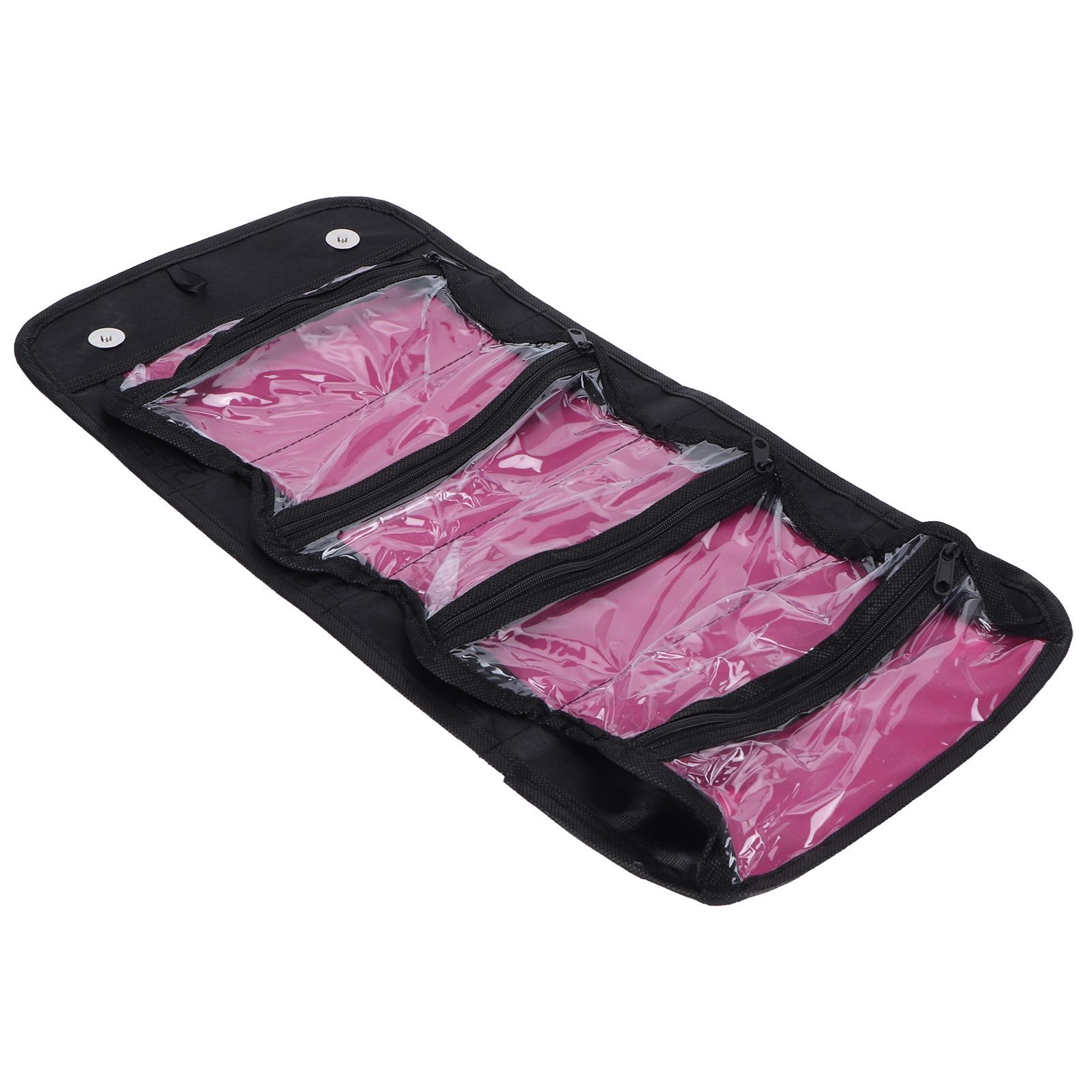 

Fashion Travel Cosmetic Bag Multifunctional Makeup Storage Organizer for Storing CosmeticsBlack чёрный