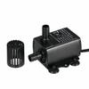Ultra-quiet Mini DC12V 10W Brushless Water Pump with 5.5*2.1mm Female Waterproof Submersible Fountain Aquarium Circulating 400L/H Lift 400cm
