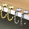 Portable Folding Bag Hook Purse Handbag Hanger Women's Bag Storage Holder for Indoor Outdoor Table Use Christmas Gift