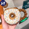 Taza de Agua Taza Taza de Donut Taza de Cerámica Taza de Leche de Dibujos Animados de Personalidad Creativa