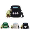 Chiikawa Canvas Small Crossbody Bag With Zipper Pocket For Daily Use And Teens