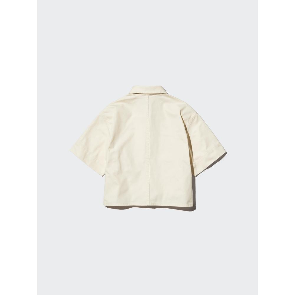 Uniqlo Denim Boxy Shirt  Part 5 