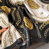 180*90cm Luxury Brand Women Summer Silk Scarves Shawl Lady Wrap Soft Female Europe Designer Beach Bandanna Foulard Muffler Pareo