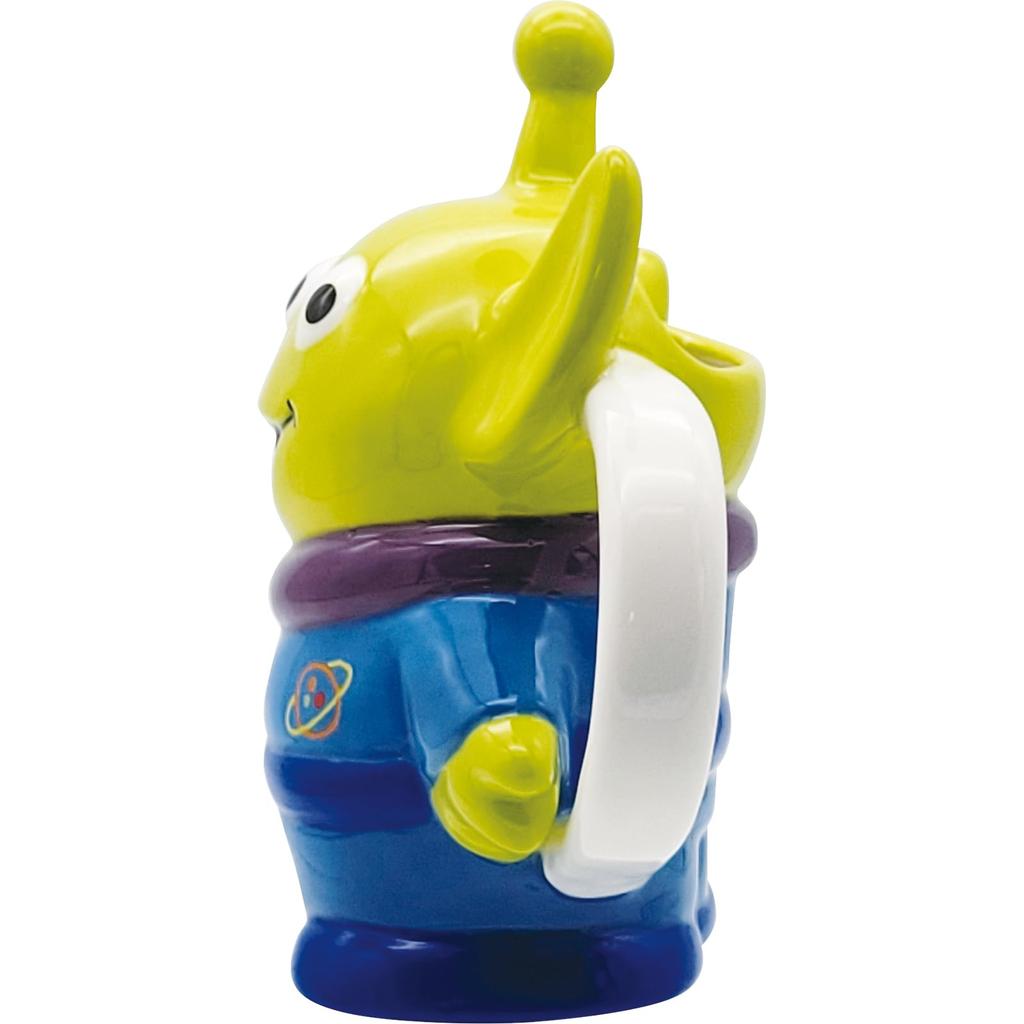 Disney Pixar Alien Little Green Men 3D Birthday SAN5158 "Toy Story" Mug, Die-Cut, Approx. 200ml, Merchandise, Tableware, Gift, Women, Children,