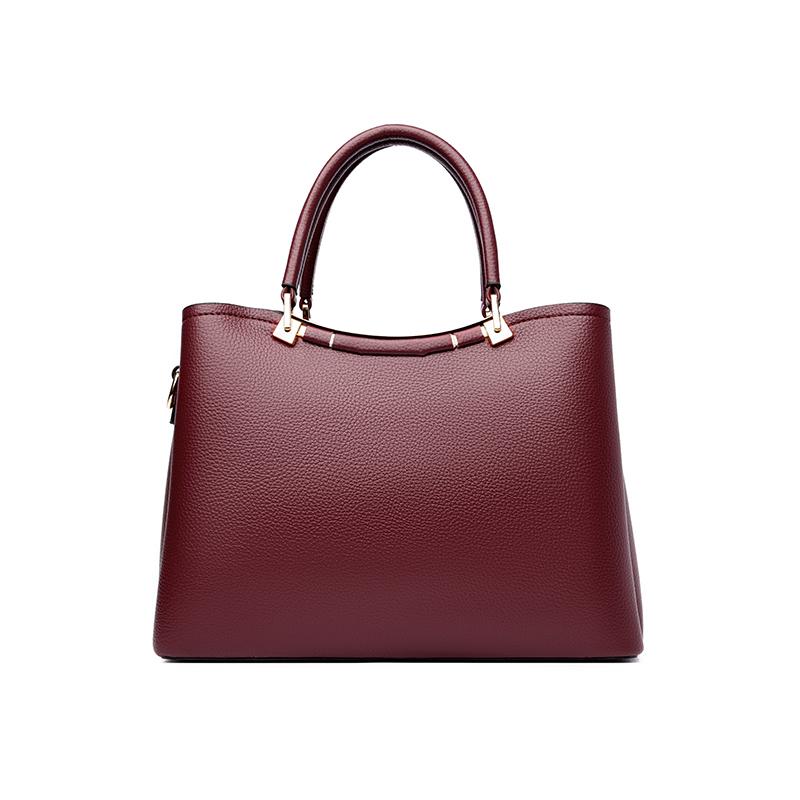 Large Capacity Women's Handbag with Soft PU Leather Material Fashionable Shoulder Bag, Solid Color Crossbody Bag Suitable for Travel and Shopping