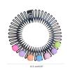 Stretchy Full Circle Comb Plastic Circular Hair Comb Stretchy Headband Holder for Women Girls Comb Hair Clips