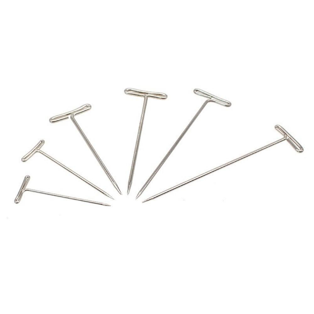 100Pcs Sharp Point Blocking Knitting Pins Straight Pins Positioning Needle  Jewelry Making