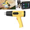 2000W Heat Gun, 2 Temp Settings 300?F & 600?F, Great for Shrink Wrap, Soften Paint, Bend Plastic Pipes, Loosen Bolts