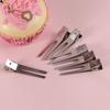 Stainless Steel Makeup Clip Styling Tools Duck Mouth Hair Clip Fixed hair clip Double Prong