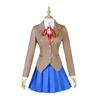 Dokidokiliteratureclub Heartbeat Literature Club Cosplay Costume Monica Cosplay Outfit