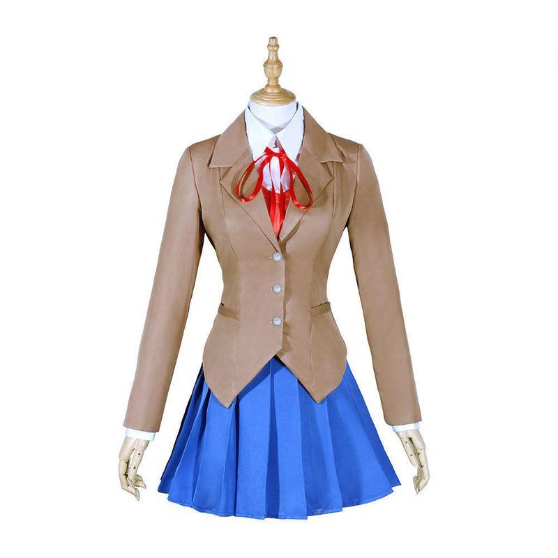 

Dokidokiliteratureclub Клуб Сердечного Ритма Косплей Костюм Монники Костюм для Косплея Picture Color XS