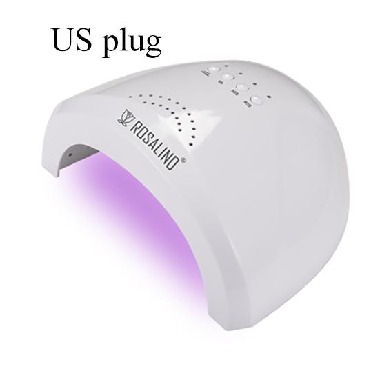 ROSALIND 48W UV LED Lamp Nail Dryer With Display 24 LED Nail Dryer Lamp For Manicure Gel Polish Drying