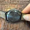 Used CASIO OCEANUS Black dial Leather strap Beautiful condition