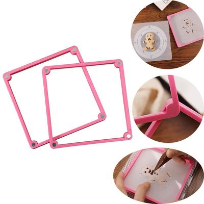 Magnet Kuchen Schablone Fixierrahmen Druck sterben Schimmel Anfänger DIY Backen.