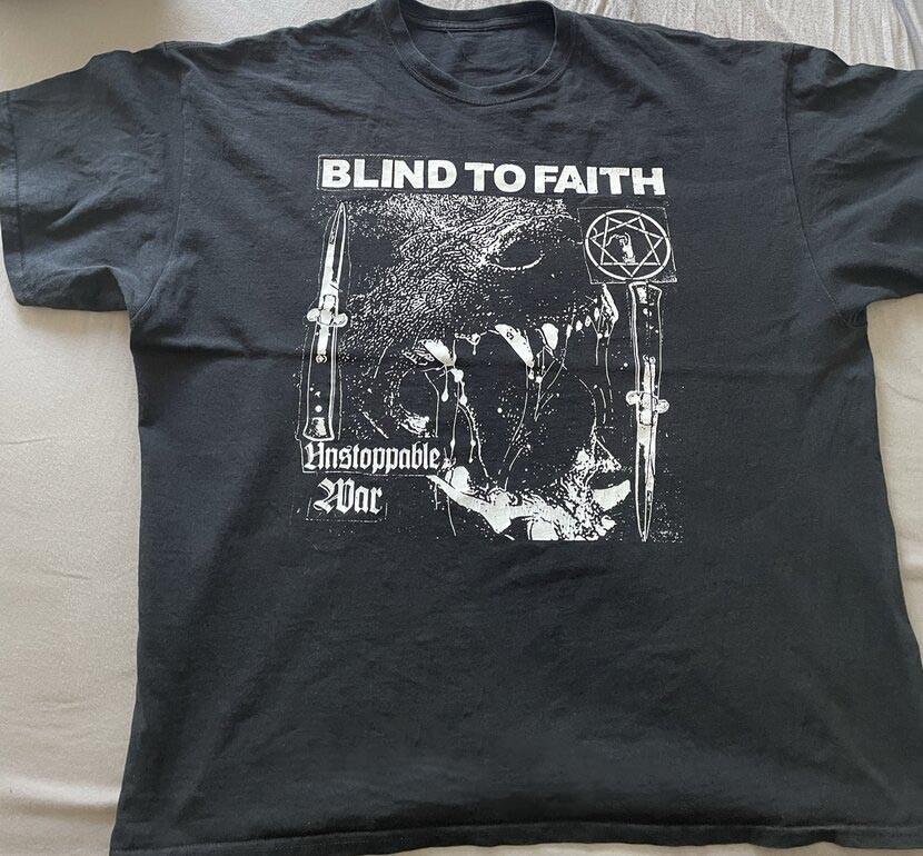 Retro Blind Faith BAND Short Sleeve Cotton Black T Shirt For Fans UR556 XL
