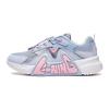Li Ning LN 90 Summer Comfortable Shock Absorption Rebound Low Top Kids Casual Shoes Kids Sneaker Blue YKCT072-2