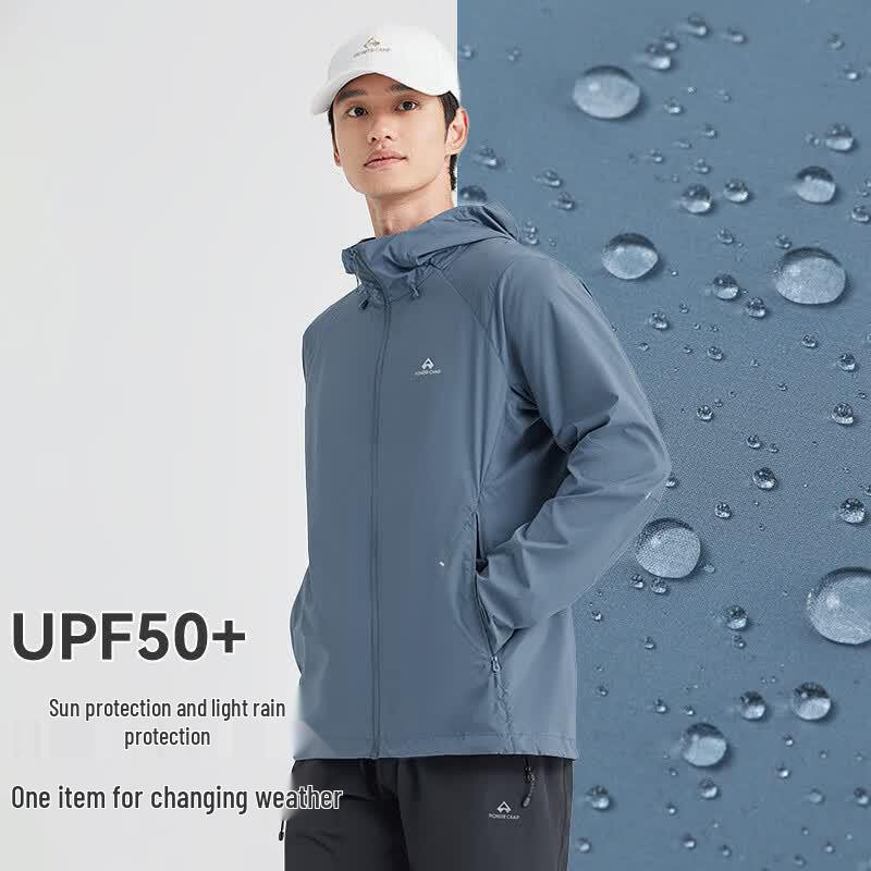 Men's Outdoor Lightweight Sun Protection Hooded Jacket