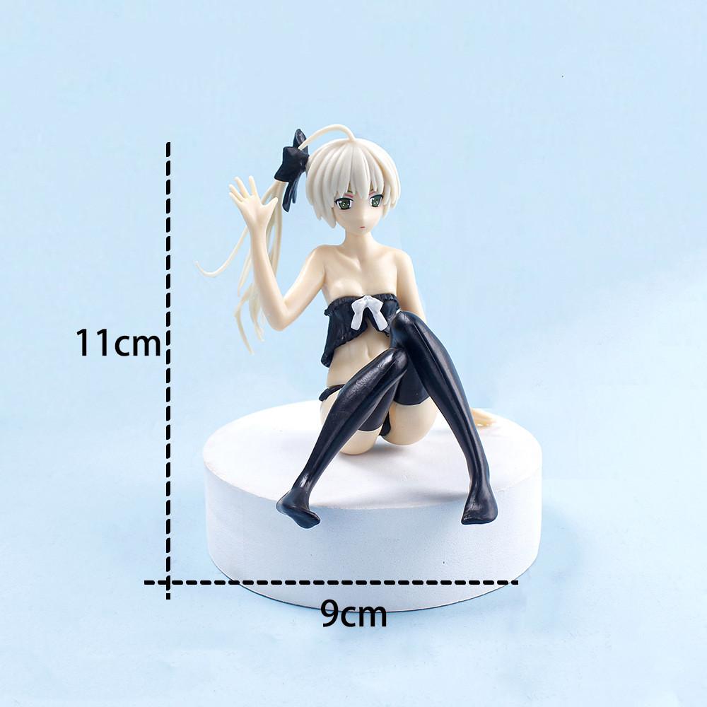 New bikini girl Yosuga no Sora Figure Standing sitting posture PVC Action Model Toys car decoration Collection Toy for girl gift