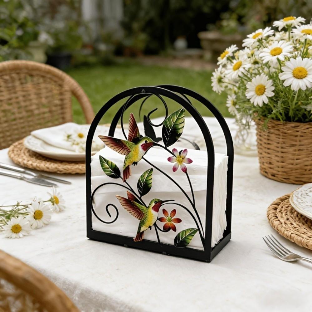 Waterproof Acrylic Napkin Holder Rustproof Napkin Box Exquisite Paper Towel Shelf Countertops