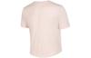 Nike Crop Tops Women's Pink Crew Neck Moderate DD4955-610