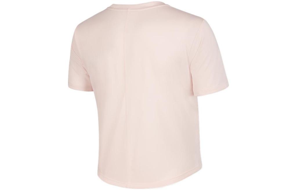 Nike Crop Tops Women's Pink Crew Neck Moderate DD4955-610