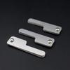 7 Blades Stainless Steel Dental Feeler Gauge Metric Scale Gap Ruler