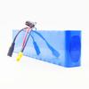 48V 13S2P 18650 Powerful Battery Pack, 10Ah Large Capacity Lithium Battery, Rechargeable Li-ion Battery Pack, with 54.6v Charger