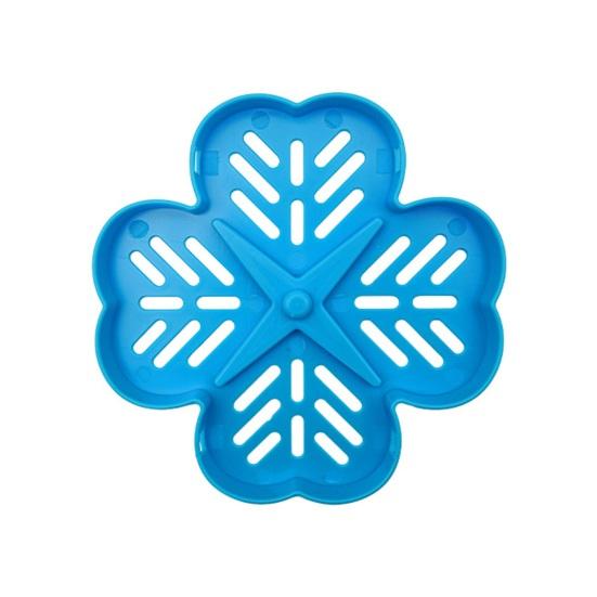 Yolk Separator Multifunctional Egg White Yolk Separator for Baking Cake Stainless Steel синий