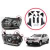 EHL565 Strålkastarhållare Reparationsfäste Flik Set Vänster Höger sida för Dacia Renault Duster MK2 HM 2017-2024 260609367R 260101133R
