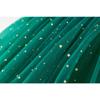 New Christmas Dress Stars Moon Strapless Dress Princess Mesh Shaggy Dress Children's Halter Dress Holiday Dress