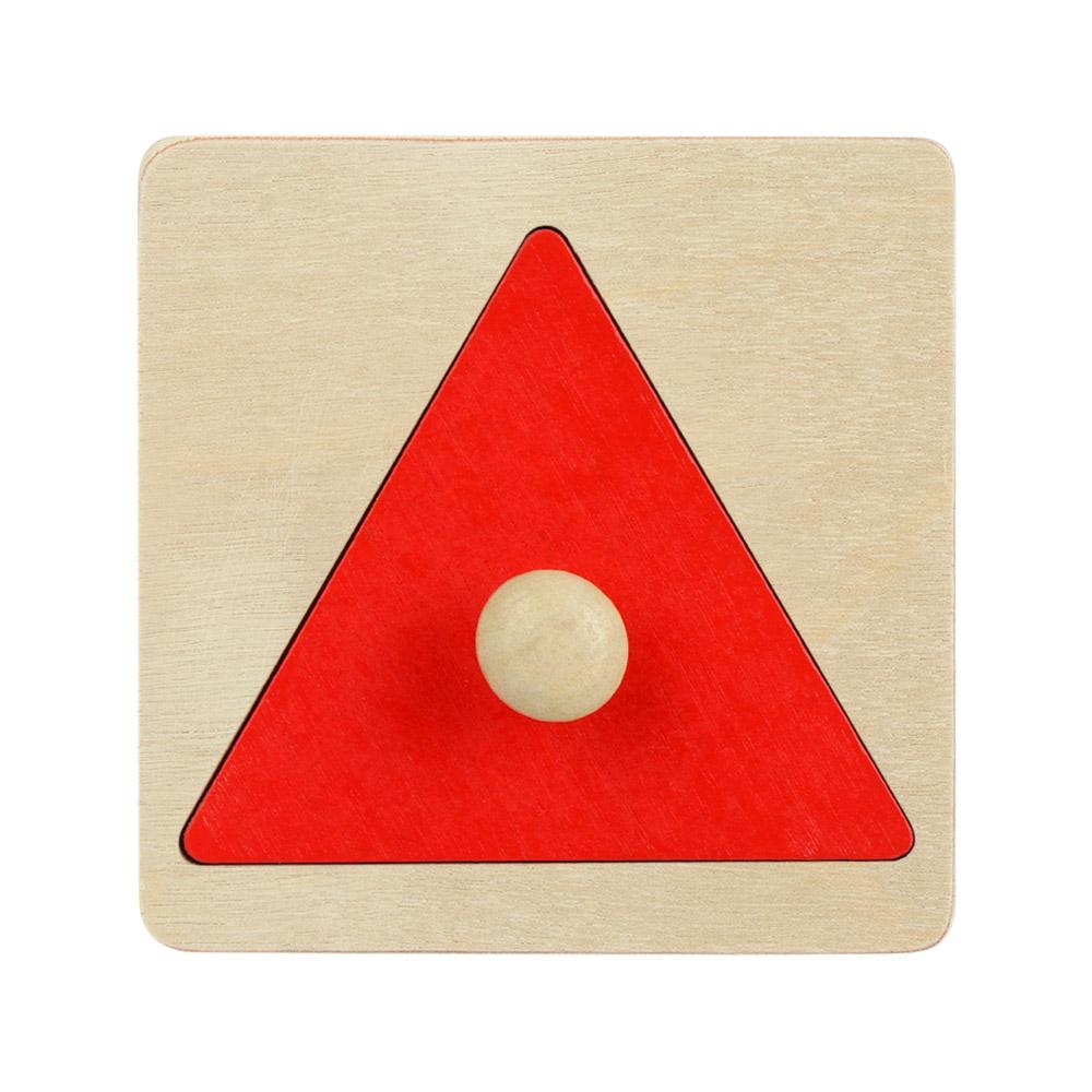 Hot Sale Sensory Tactile Montessori Educational  Geometric Shape Matching  Knob Panel Puzzle Board Pegboard