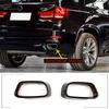 Pentru BMW X5 F15 X6 F16 2014-2018 capac negru din oțel inoxidabil pentru țeavă de eșapament auto, 1 set de accesorii pentru mașină pentru coada gâtului
