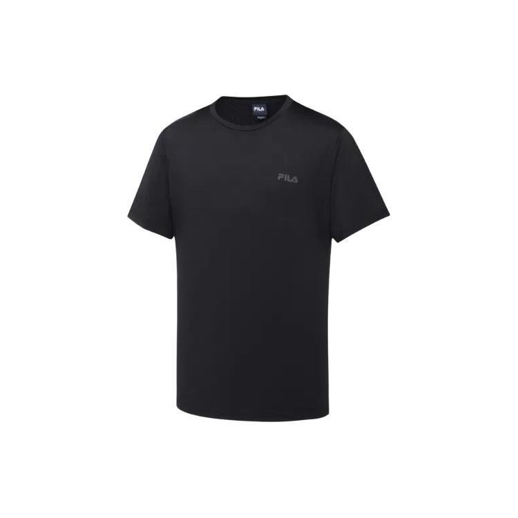 New FILA T Shirts Unisex Black FS2RSG2220X-BLK